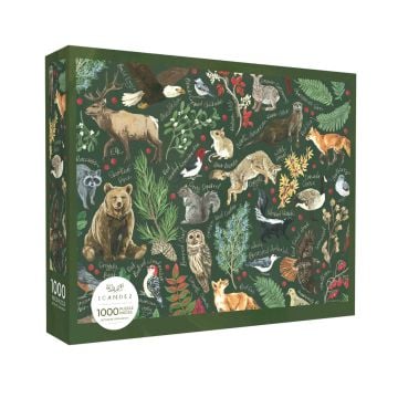 Winter Flora & Fauna - 1,000 Piece Jigsaw Puzzle